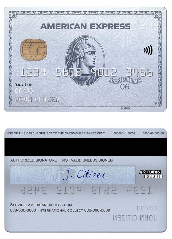 USA Chase bank amex platinum card